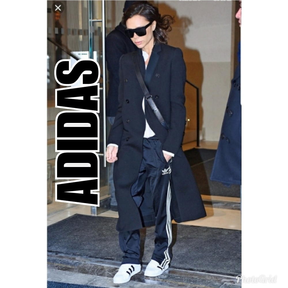 NEW ADIDAS Signature Track Pants Black XL